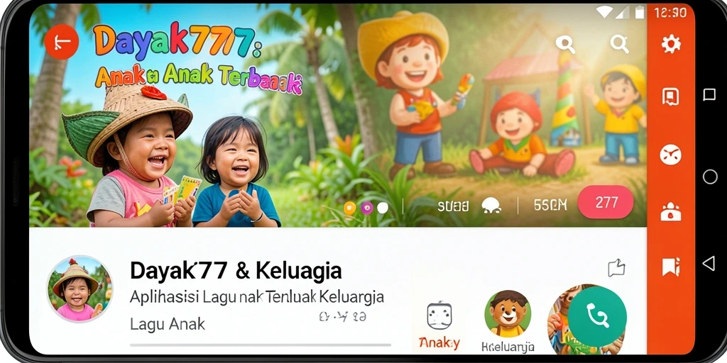 Tampilan antarmuka <strong>DAYAK777</strong> yang menarik untuk anak-anak.