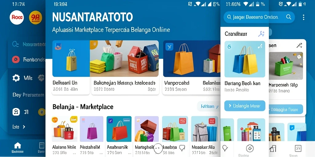 Antarmuka pengguna NUSANTARATOTO yang menarik dan fungsional.